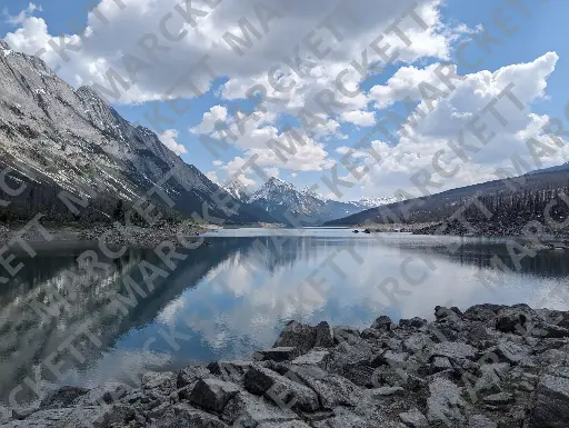 Medicine Lake - High-Resolution Photo